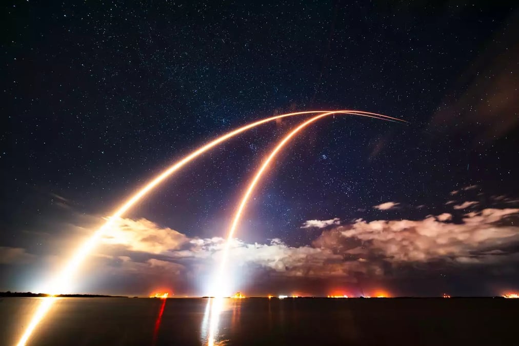Double lancement de Falcon 9 depuis la Floride, le 15 novembre.