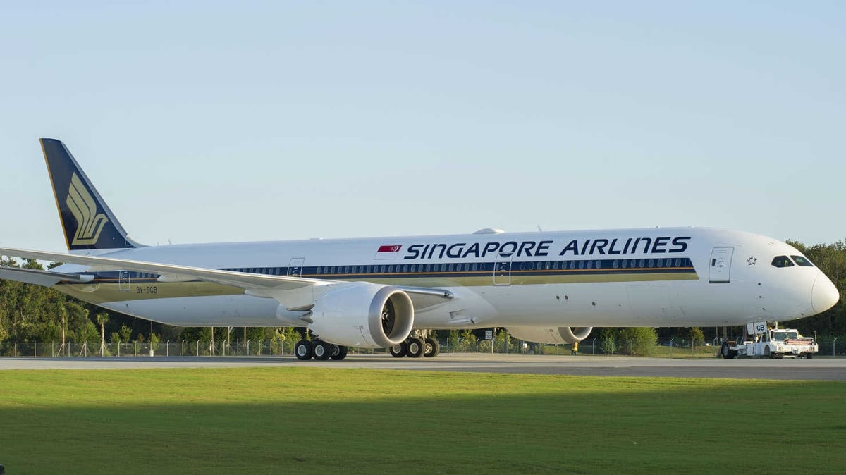 Singapore Airlines n'exploite plus que sept de ses neuf Boeing 787-10