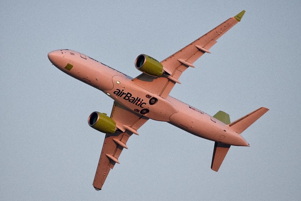 Bombardier a livré son quatrième CS300 à airBaltic le 1er juin.