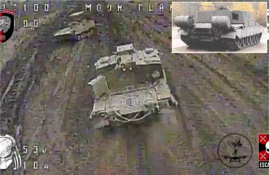 L'armée russe a envoyé dans la bataille pour l'Ukraine un char extrêmement rare, le Ladoga. Ce dernier aurait été détruit par les forces de défense ukrainiennes.