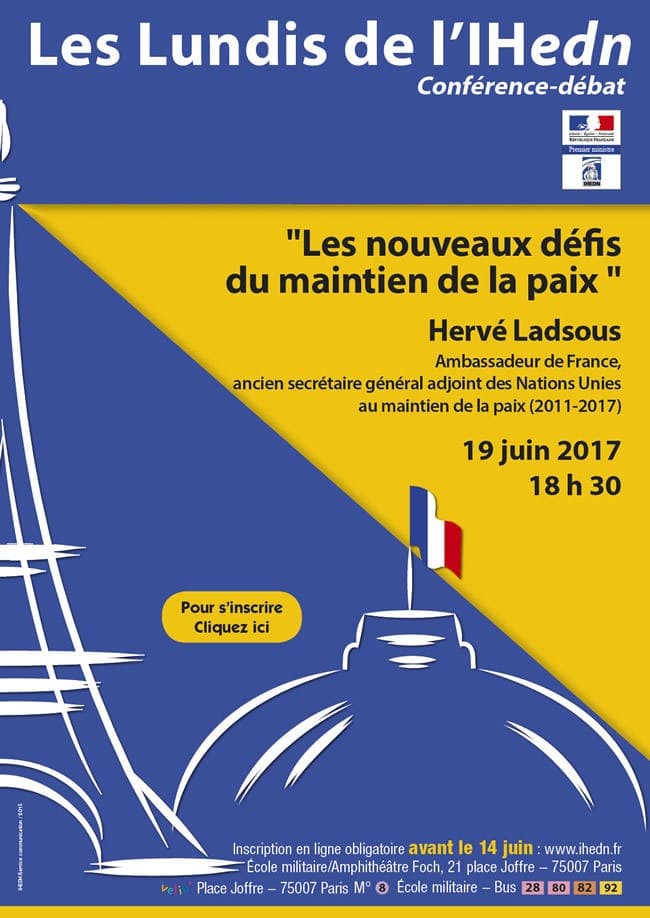 Une occasion d'échanger à propos des enjeux du maintien de la paix.
