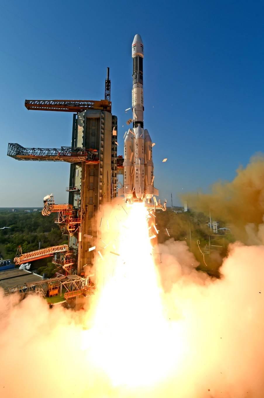 Le GSLV Mark II effectuait son cinquième vol depuis avril 2010.