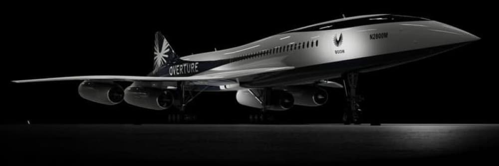 Boom ouverture supersonic concorde